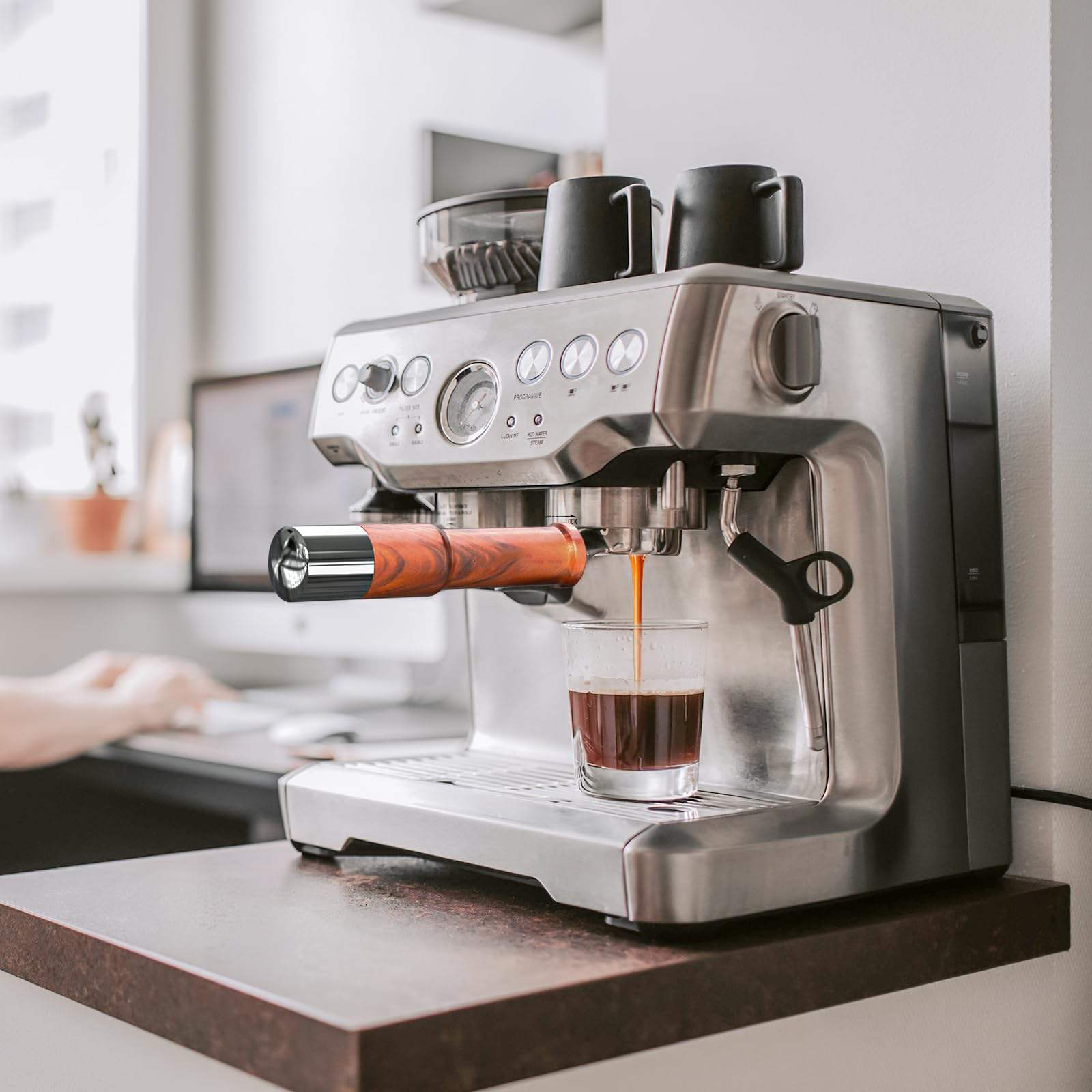 Delonghi Espresso Ecp3420 - 51mm 2이어 바텀리스 에스프레소 포터필터, 델롱기