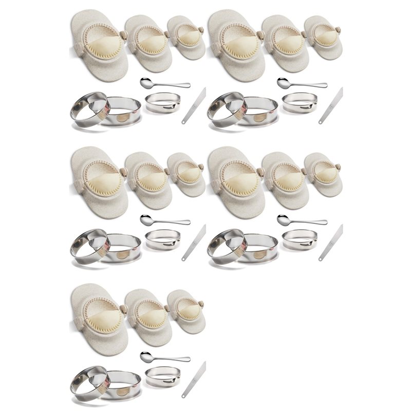 Dumpling Press Set - ABMH-15X 엠파나다 메이커 프레스, 6인치 초대형
